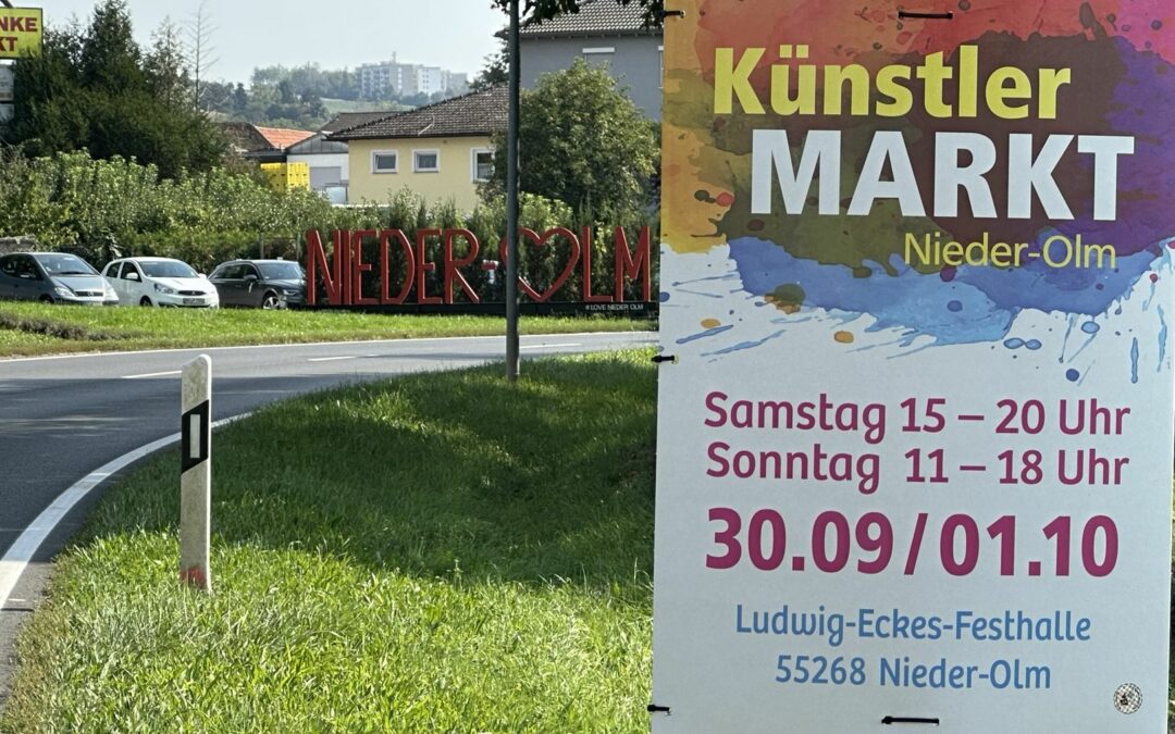 Nieder-Olmer Künstlermarkt vom 30. September bis 01. Oktober: Inspirierendes für Geist und Seele